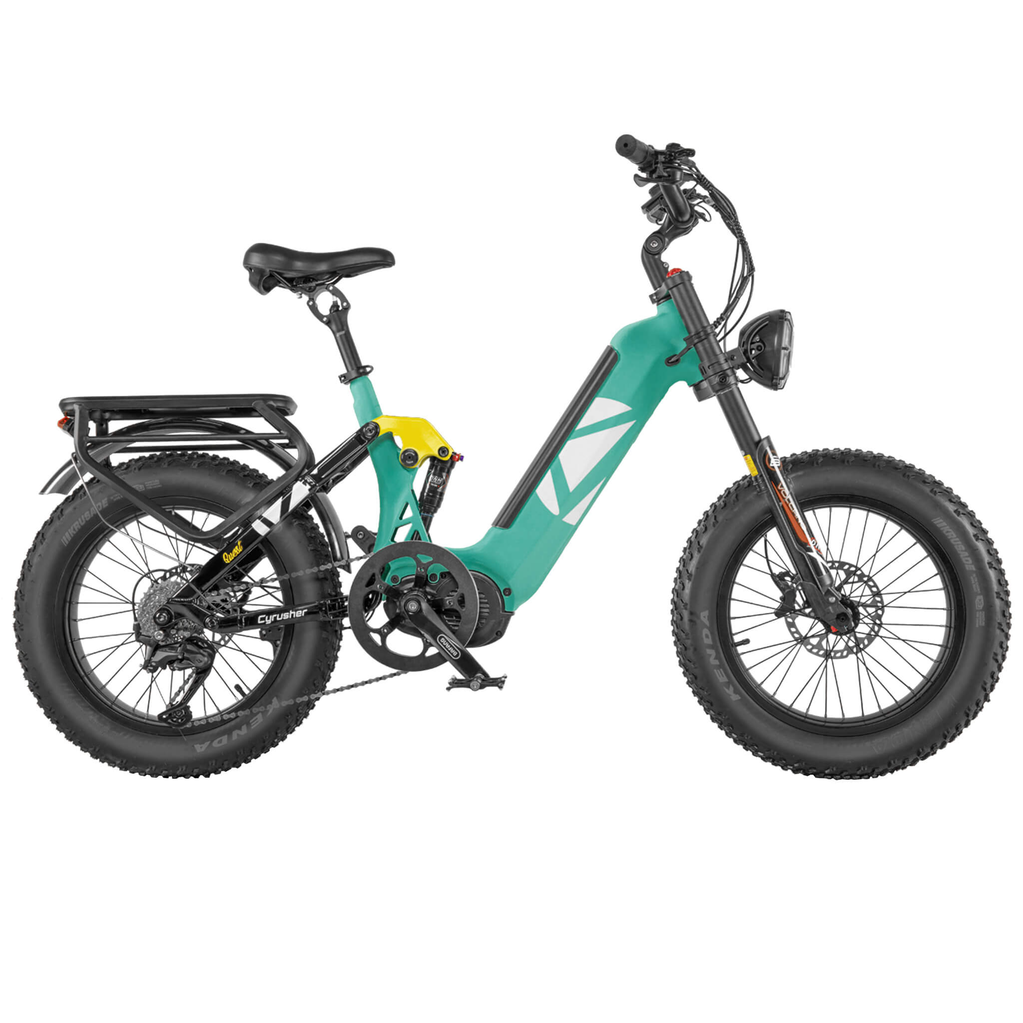 Cyrusher Quest Mid Drive Step Thru Electric Bike Cyrusher Sports