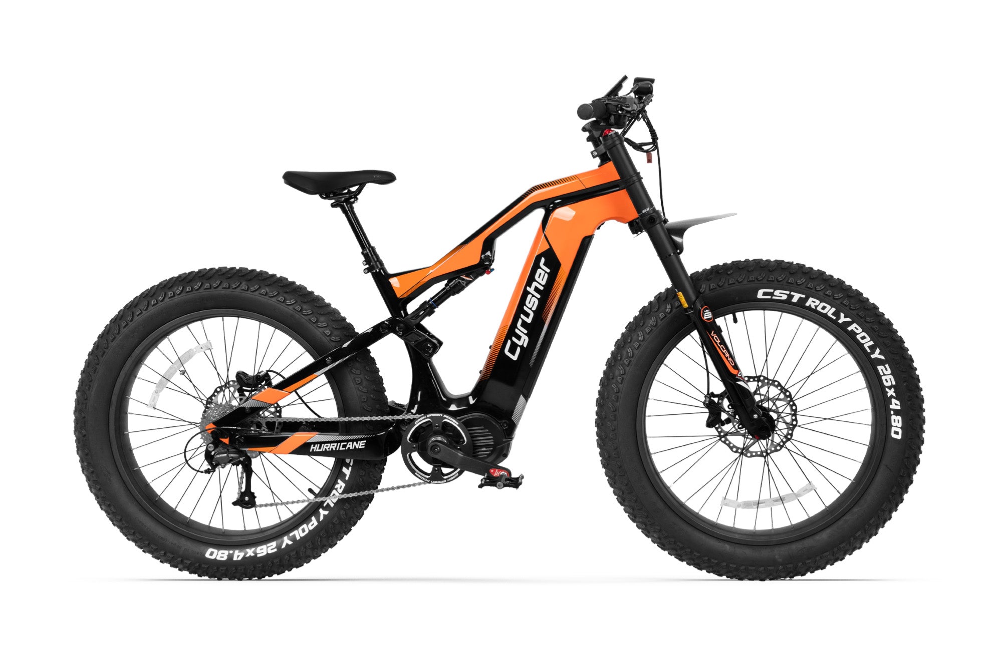 Cyrusher Hurricane 1000W Carbon Fiber Mid Drive Ebike Cyrusher Sports