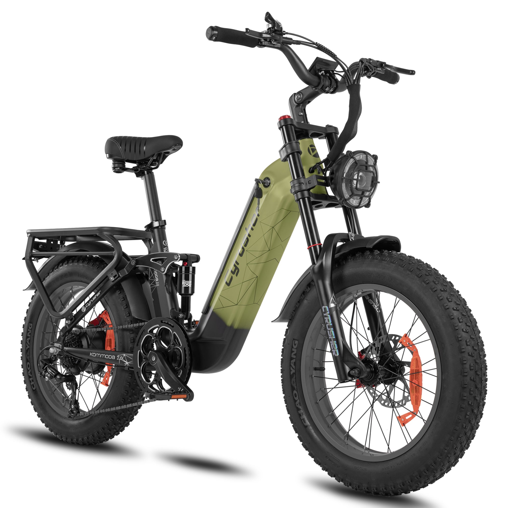 Cyrusher Kommoda 2.0 Ebike: 20Ah Battery | The Perfect Ebike for Everyone –  Cyrusher Sports