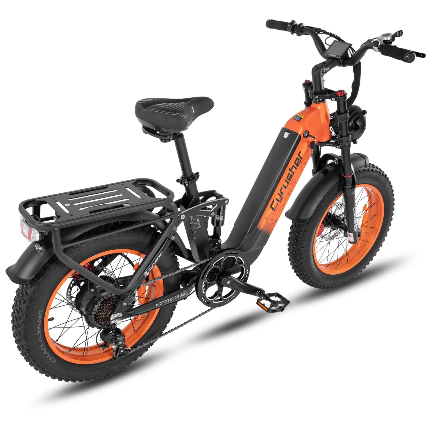 Cyrusher Kommoda 2.0 Ebike: 20Ah Battery | The Perfect Ebike for Everyone –  Cyrusher Sports