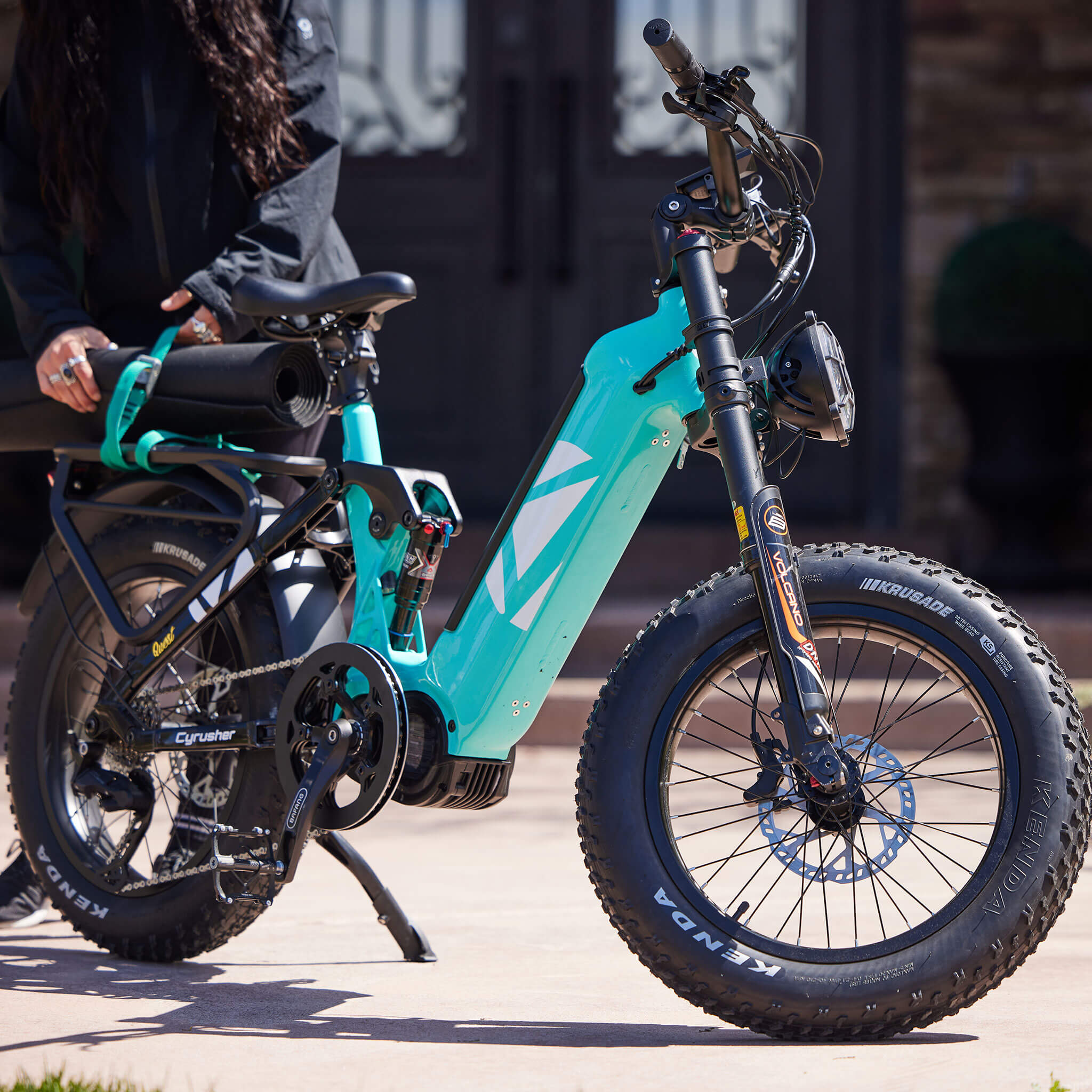 Cyrusher Quest Mid-Drive Step-Thru Electric Bike