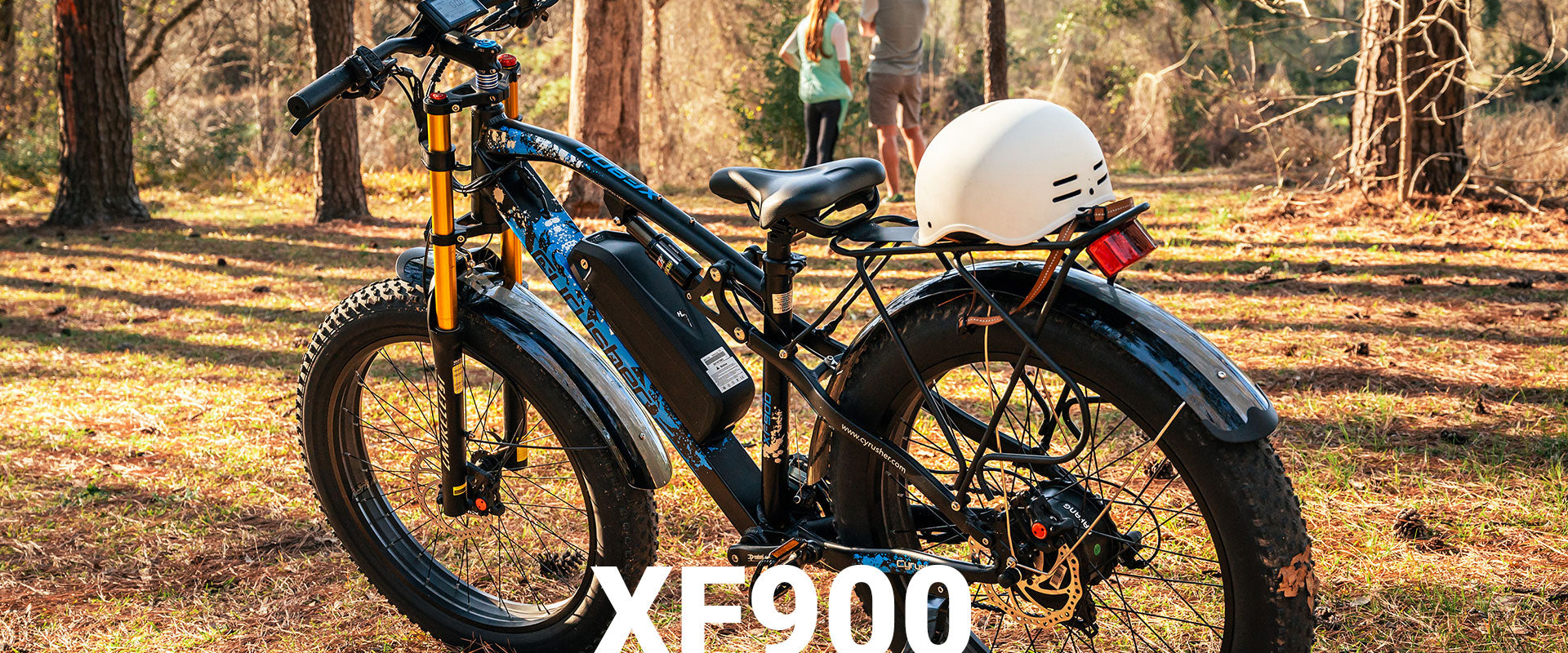 Cyrusher XF900 Ebike. Mountain Electric Bike. 62 miles electric