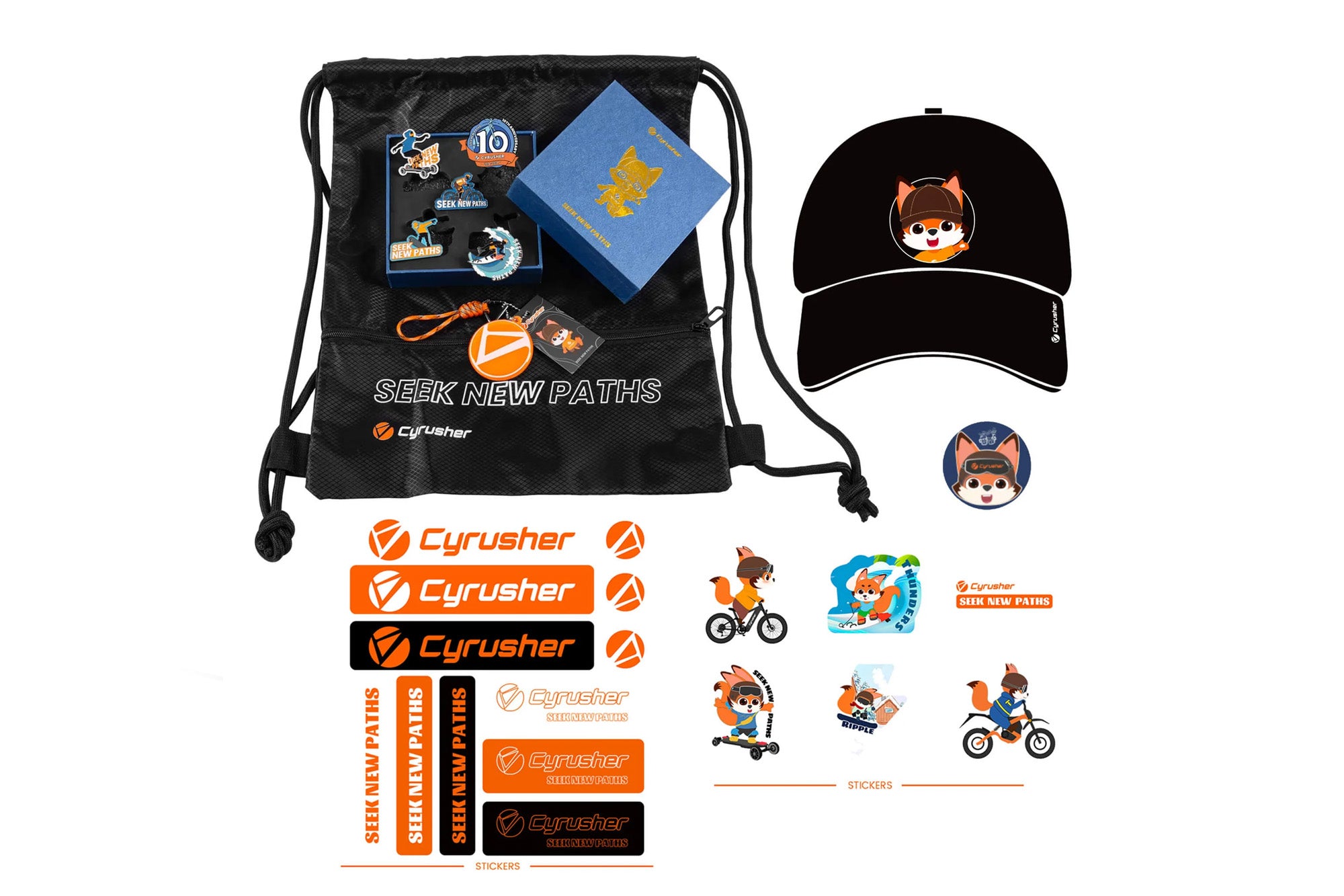 Cyrusher 10th Anniversary Commemorative Gift Set