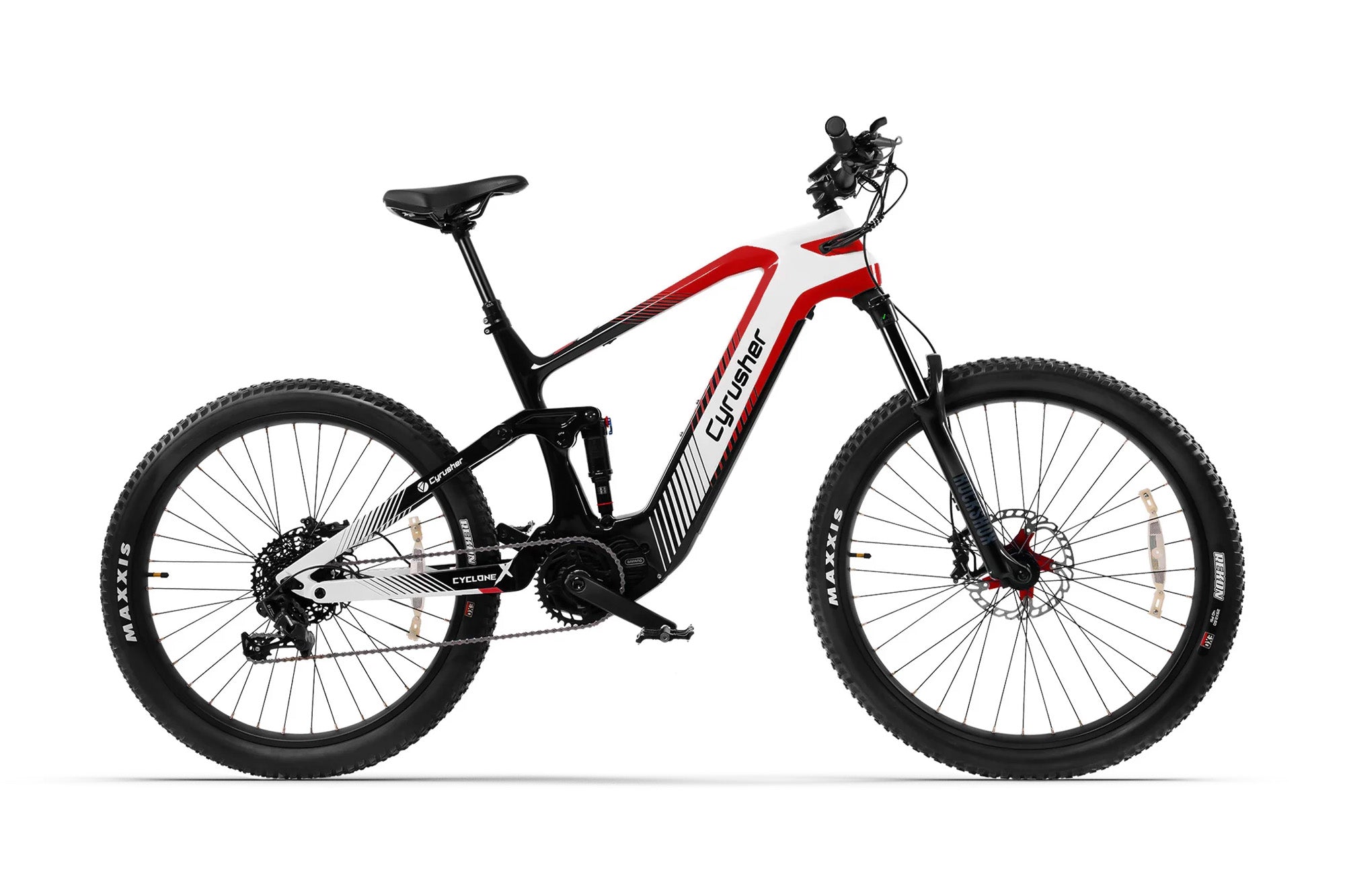 Cyclone X-500W Carbon Fiber Mid-Drive Ebike