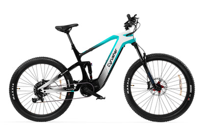 Cyclone X-500W Carbon Fiber Mid-Drive Ebike