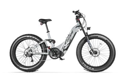 Trax  24‘’  Step-through All Terrain Air Shock Ebike