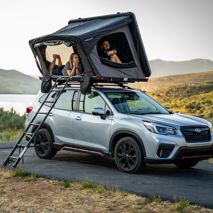 The rooftop tent suitable for most car, two-person camping tents with waterproof features.