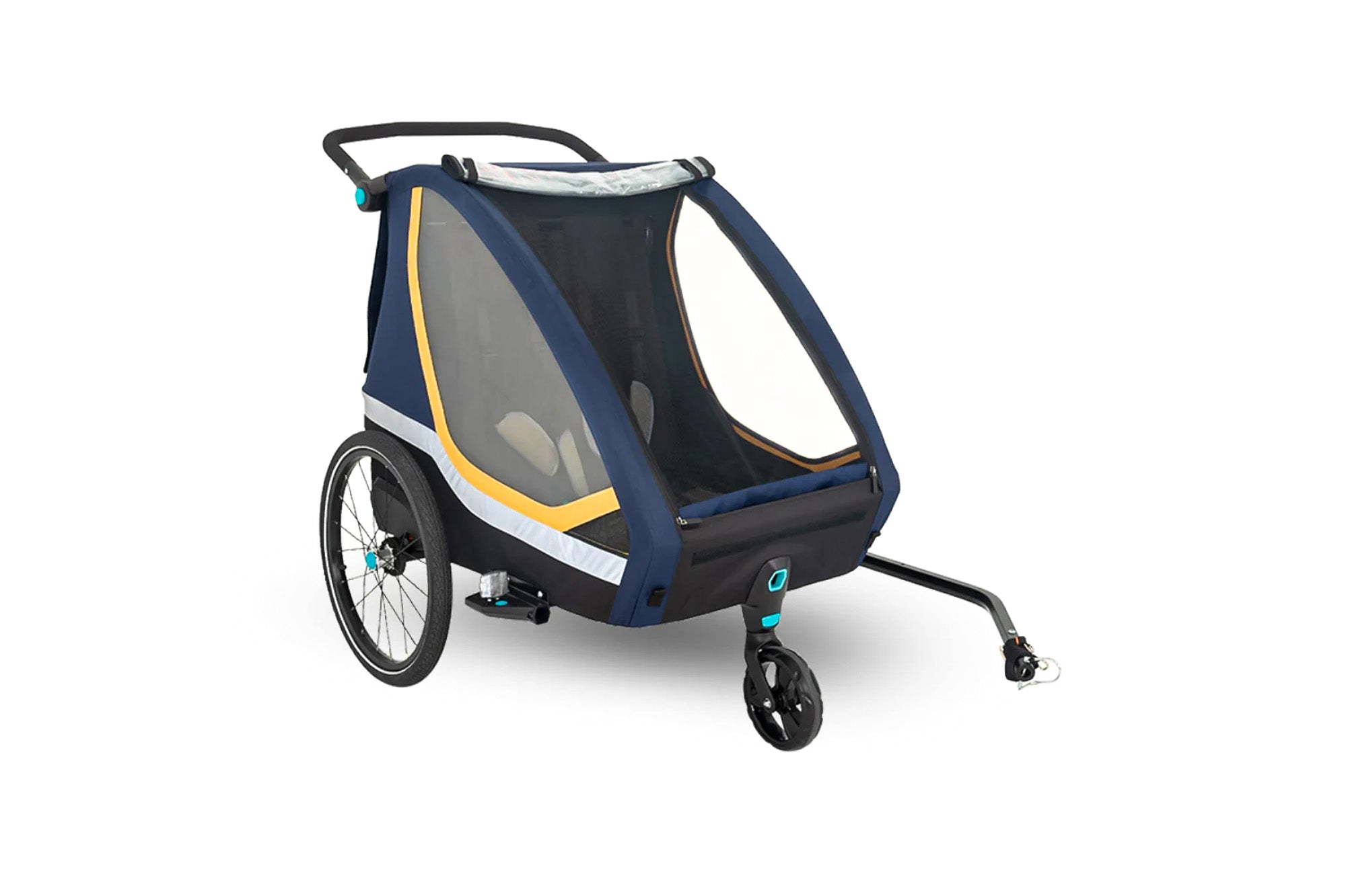 Double Seat Child Trailer