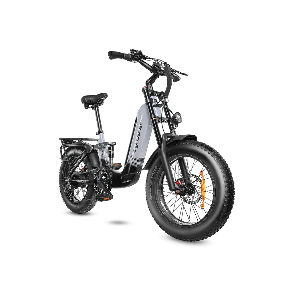 Cyrusher Kommoda Ebike. Step-through electric bike. 50 miles electric  bicycle. – Cyrusher Sports