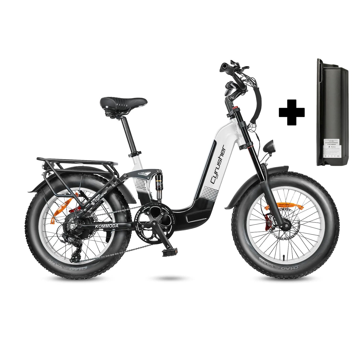 Cyrusher Kommoda Ebike. Step-through electric bike. 50 miles electric  bicycle. – Cyrusher Sports