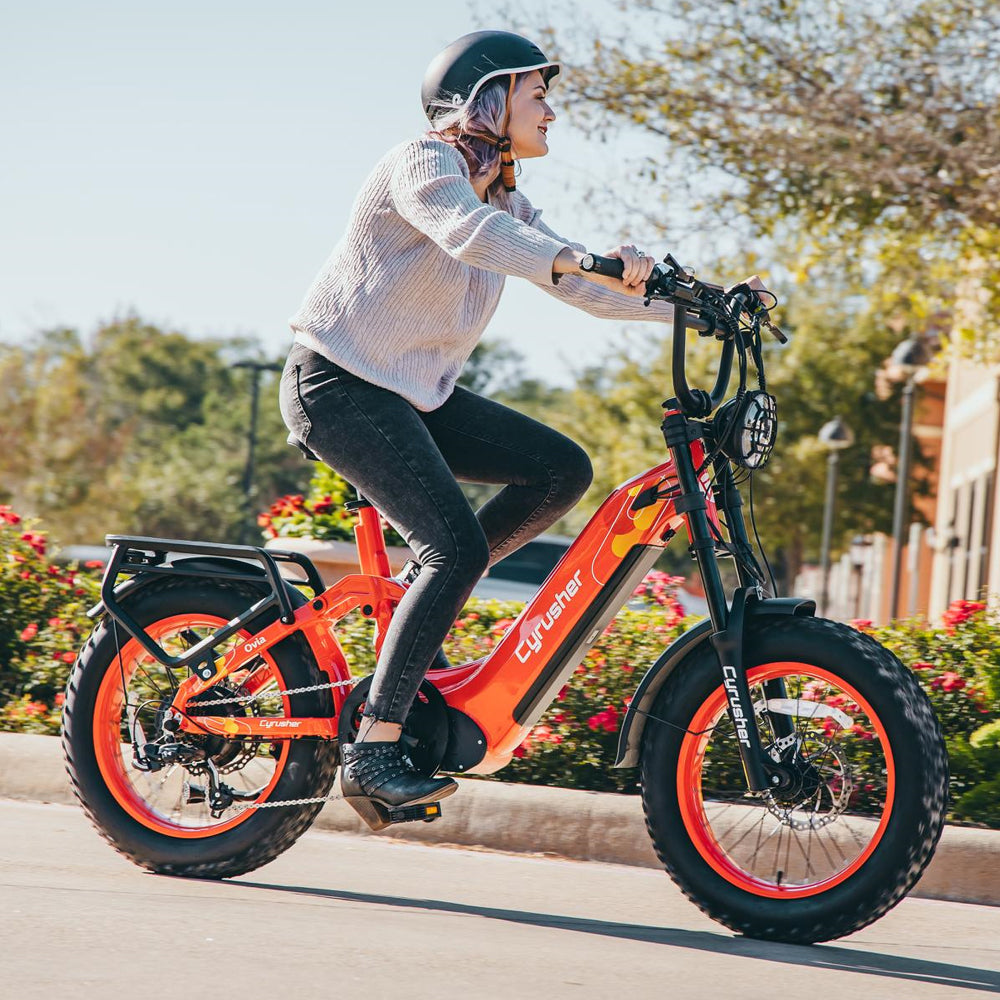 Ovia Step-Through Air Shock Ebike