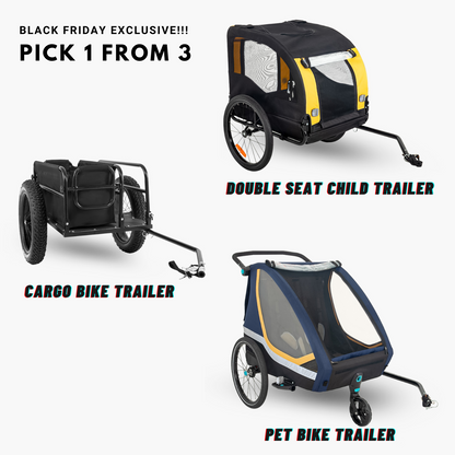 Black Friday Exclusive Offer: Spend $3000 and receive a free trailer