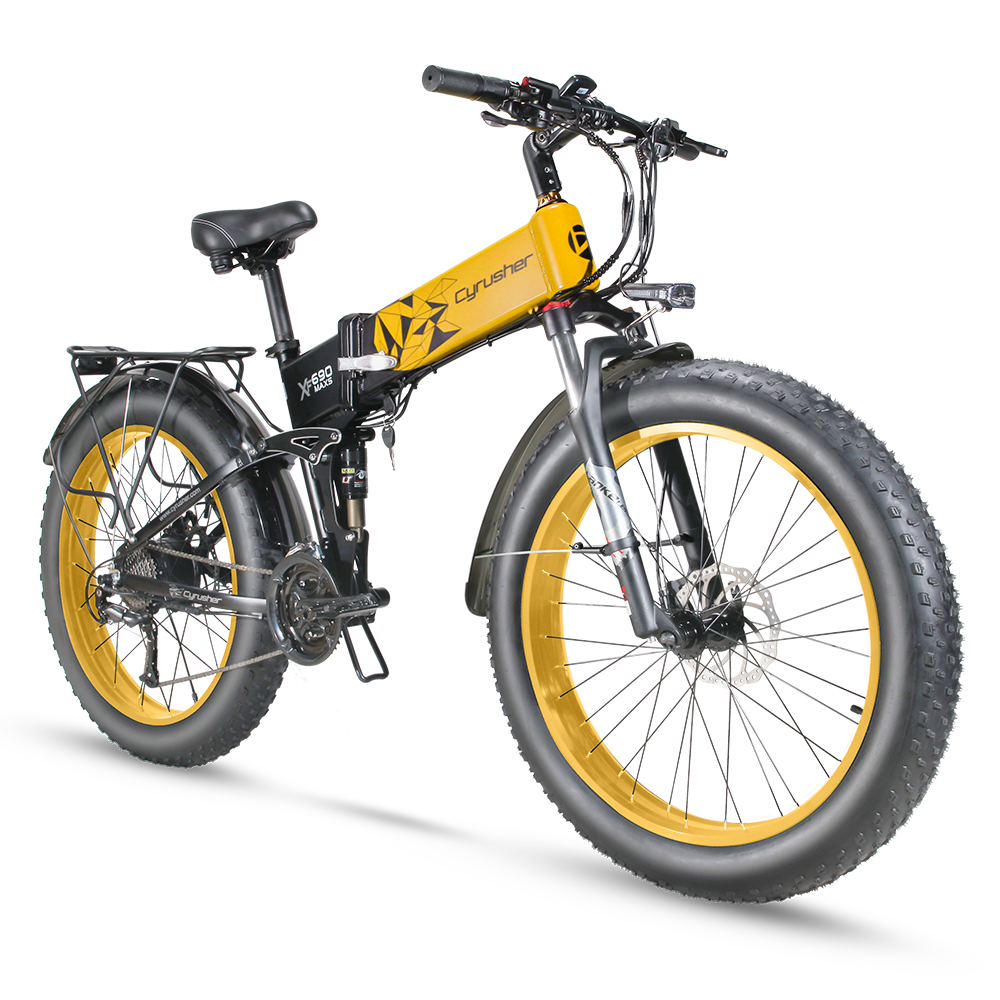 Cyrusher XF690 Maxs, Folding Mountain Ebike